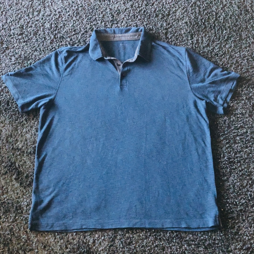 Men's Van Heusen Blue Polo Shirt